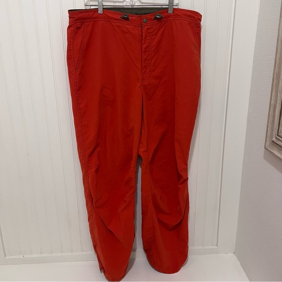 Vintage Y2K GAP Orange Himing Cargo Pants Relaxed Fit XL - Picture 1 of 10
